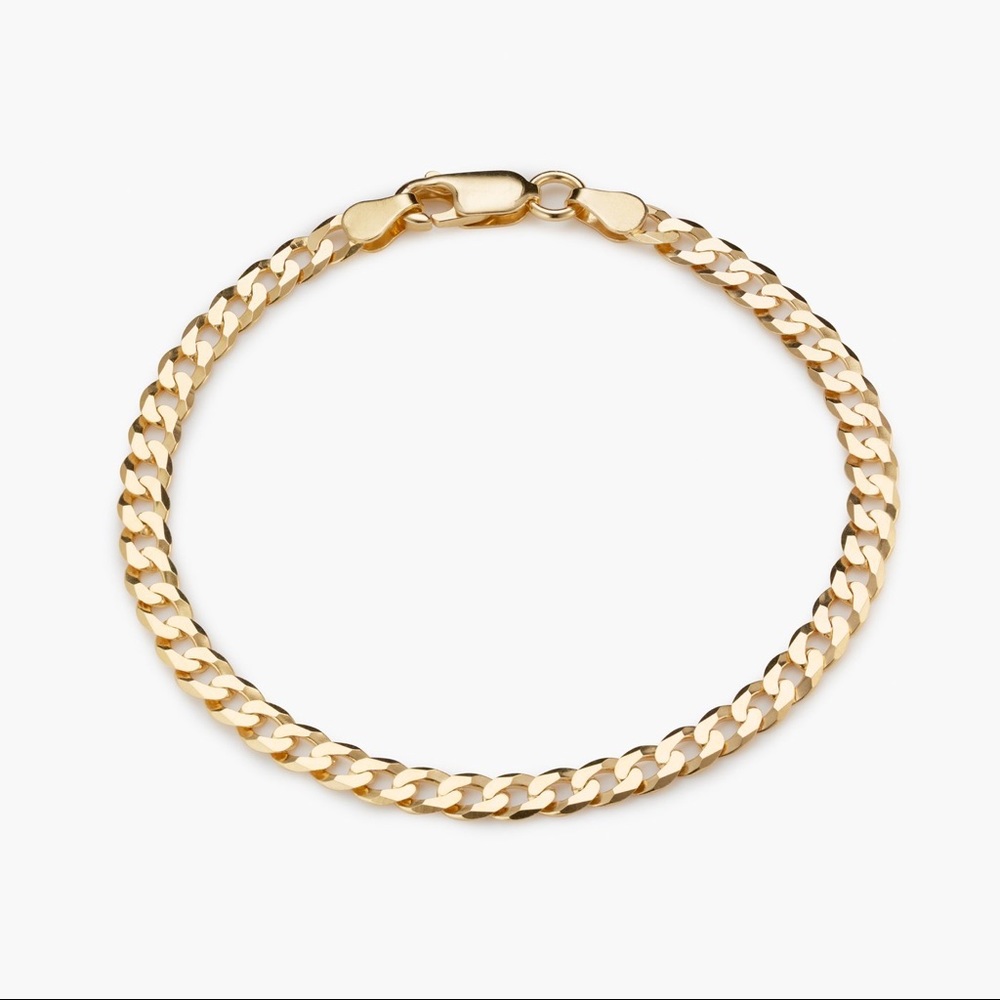 TRES COLORI NAKED CUBAN BRACELET